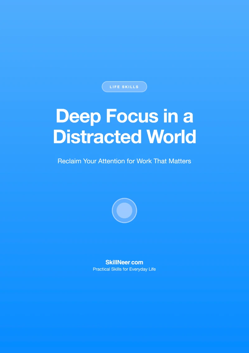 Deep Focus in a Distracted World